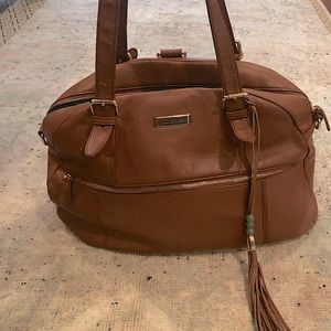 Lily Jade Leather Diaper bag